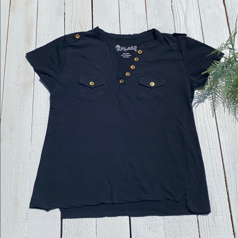 4/20❤️Splash Shirt